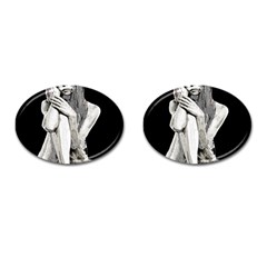 Stone Girl Cufflinks (oval) by Valentinaart