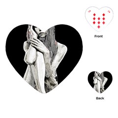 Stone Girl Playing Cards (heart) 