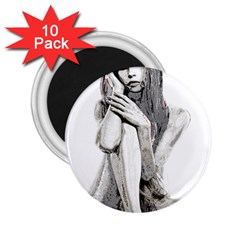 Stone Girl 2 25  Magnets (10 Pack) 