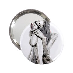 Stone Girl 2 25  Handbag Mirrors by Valentinaart