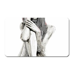 Stone Girl Magnet (rectangular) by Valentinaart