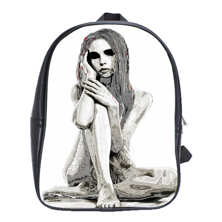 Stone girl School Bags(Large) 