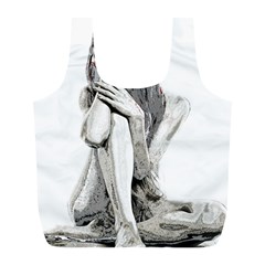 Stone Girl Full Print Recycle Bags (l) 