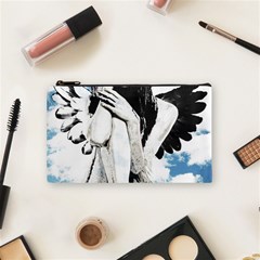 Angel Cosmetic Bag (small)  by Valentinaart