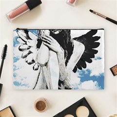 Angel Cosmetic Bag (large)  by Valentinaart