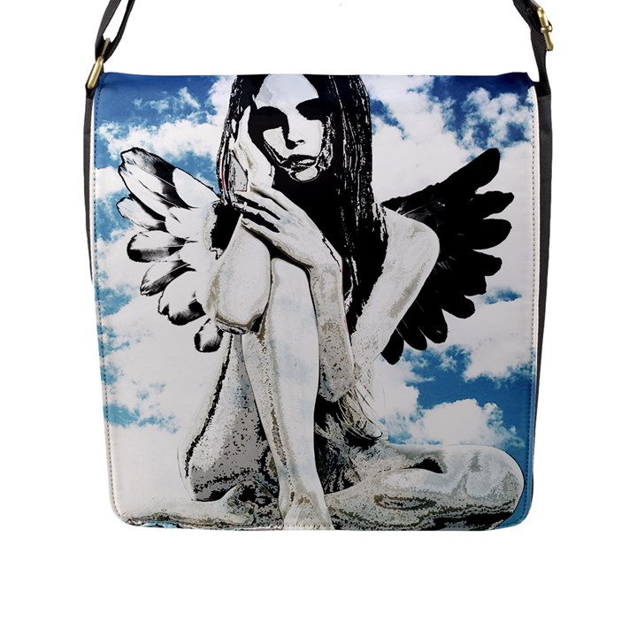 Angel Flap Messenger Bag (L) 