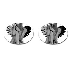 Stone Angel Cufflinks (oval) by Valentinaart