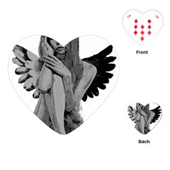 Stone Angel Playing Cards (heart) 