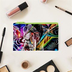 Graffiti Girl Cosmetic Bag (xs) by Valentinaart