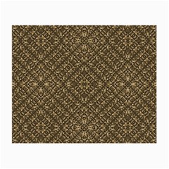 Wooden Ornamented Pattern Small Glasses Cloth (2-side)