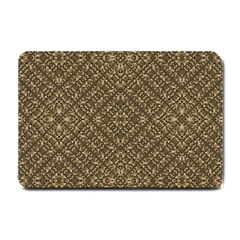 Wooden Ornamented Pattern Small Doormat 