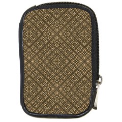 Wooden Ornamented Pattern Compact Camera Cases by dflcprints