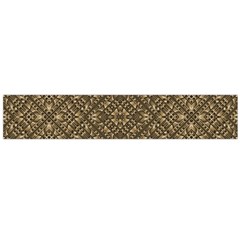 Wooden Ornamented Pattern Flano Scarf (large)  by dflcprints