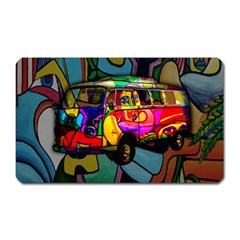 Hippie Van  Magnet (rectangular)