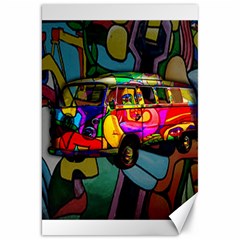 Hippie Van  Canvas 20  X 30  