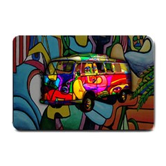 Hippie Van  Small Doormat 