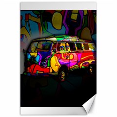 Hippie Van  Canvas 20  X 30  