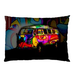 Hippie Van  Pillow Case