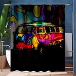 Hippie van  Shower Curtain 60  x 72  (Medium)  60 x72  Curtain