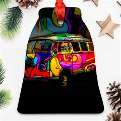 Hippie Van  Bell Ornament (two Sides)