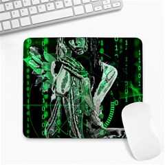 Cyber angel Large Mousepads