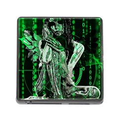 Cyber Angel Memory Card Reader (square) by Valentinaart