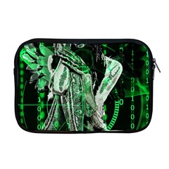 Cyber Angel Apple Macbook Pro 17  Zipper Case by Valentinaart