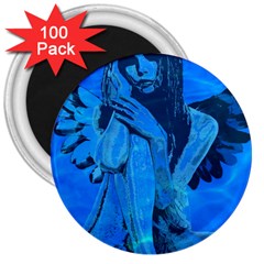 Underwater Angel 3  Magnets (100 Pack) by Valentinaart