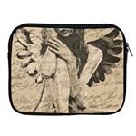 Vintage angel Apple iPad 2/3/4 Zipper Cases Front