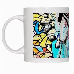 Graffiti Angel White Mugs by Valentinaart