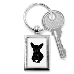 Bulldog Key Chains (rectangle)  by Valentinaart