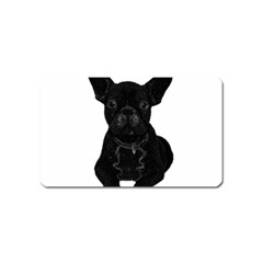 Bulldog Magnet (name Card) by Valentinaart