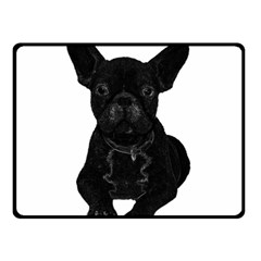 Bulldog Fleece Blanket (small)