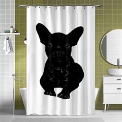 Bulldog Shower Curtain 48  X 72  (small) 