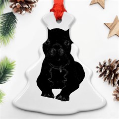 Bulldog Ornament (christmas Tree)  by Valentinaart