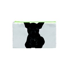 Bulldog Cosmetic Bag (xs) by Valentinaart