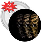 Wild child 3  Buttons (100 pack)  Front