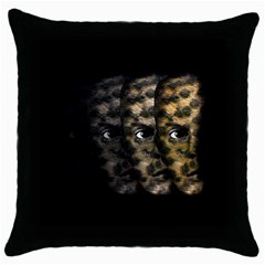 Wild Child Throw Pillow Case (black) by Valentinaart