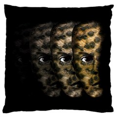 Wild Child Large Cushion Case (two Sides) by Valentinaart