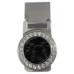 Black Bulldog Money Clips (cz) 