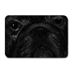 Black Bulldog Plate Mats