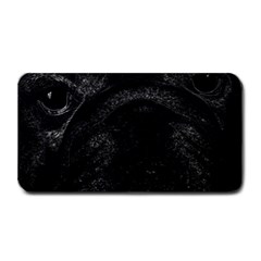 Black Bulldog Medium Bar Mats by Valentinaart