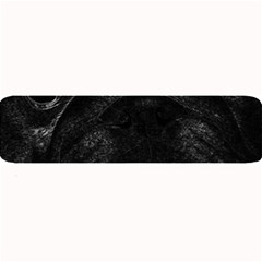 Black Bulldog Large Bar Mats by Valentinaart