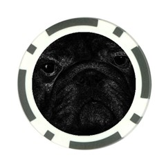 Black Bulldog Poker Chip Card Guard (10 Pack) by Valentinaart