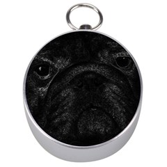 Black Bulldog Silver Compasses by Valentinaart