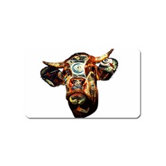 Artistic Cow Magnet (name Card) by Valentinaart