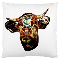 Artistic Cow Standard Flano Cushion Case (two Sides)