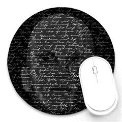 Silent Round Mousepads by Valentinaart