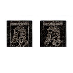 Count Vlad Dracula Cufflinks (Square)