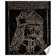 Count Vlad Dracula Canvas 8  x 10 